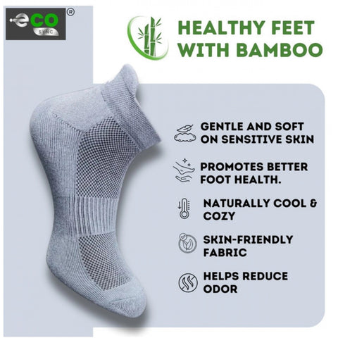 Generic 4_Pair Set Unisex Casual Cotton Printed Ankle Length Socks (Multicolor)