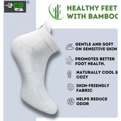 Generic 4_Pair Set Unisex Casual Cotton Printed Ankle Length Socks (Multicolor)