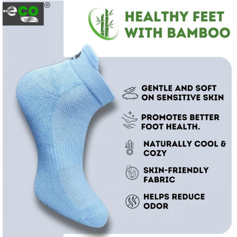 Generic 4_Pair Set Unisex Casual Cotton Printed Ankle Length Socks (Multicolor)