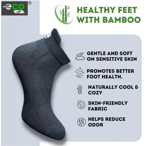 Generic 4_Pair Set Unisex Casual Cotton Printed Ankle Length Socks (Multicolor)