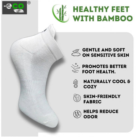 Generic 4_Pair Set Unisex Casual Cotton Printed Ankle Length Socks (Multicolor)