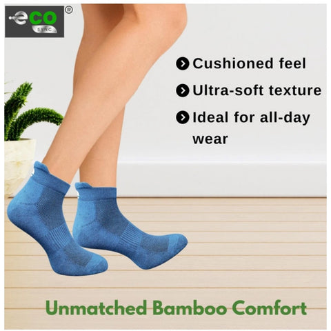 Generic 4_Pair Set Unisex Casual Cotton Printed Ankle Length Socks (Multicolor)