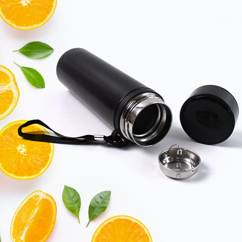 Double Wall Stainless Steel Water Bottle Screen Smart Temperature Display (500ml)