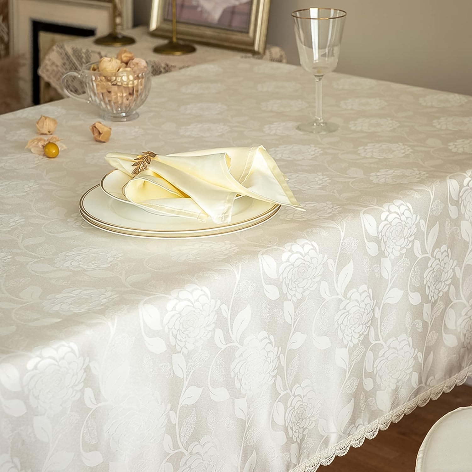 Reusable Table Cloth  Cover For Dining Picnic (140140 Cm  1 Pc)