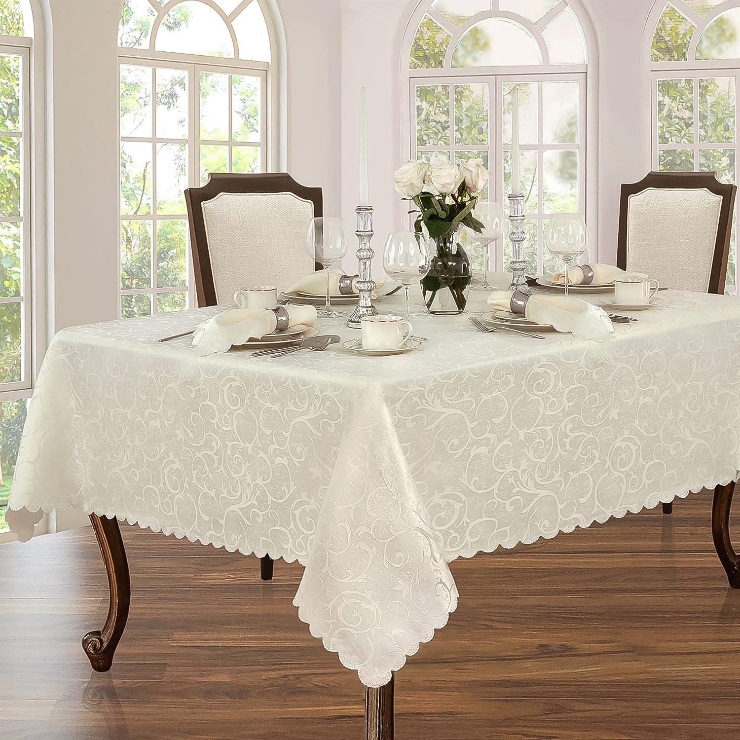 Reusable Table Cloth  Cover For Dining Picnic (140140 Cm  1 Pc)